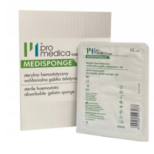 Medisponge 8cm* 5cm* 0.1cm burete gelatină